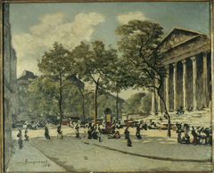 La place de la Madeleine en 1912 by Anonymous