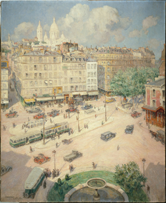 La place Pigalle by Lucien Lièvre