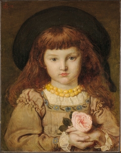 La Rose de l'Infante (Effie Stillman) by Ford Madox Brown