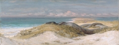 Lair of the Sea Serpent by Elihu Vedder