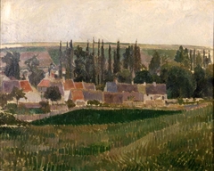 Landscape at Osny by Camille Pissarro