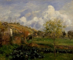 Landscape near Pontoise by Camille Pissarro
