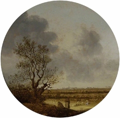 Landscape with figures by Anthonie Jansz van der Croos