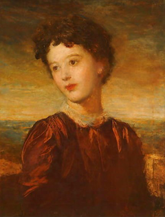 Laura Gurney (later Lady Troubridge) by George Frederic Watts