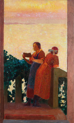 Le balcon by Maurice Denis