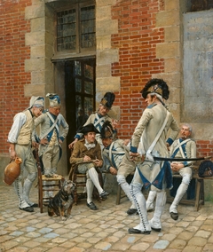 Le portrait du sergent by Jean-Louis-Ernest Meissonier