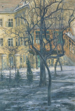 Letzter Schnee by Alois Hänisch