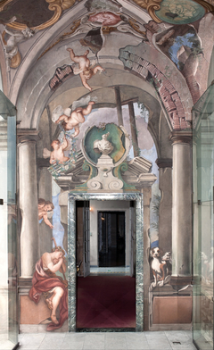 Loggia of the Ruins by Paolo Gerolamo Piola