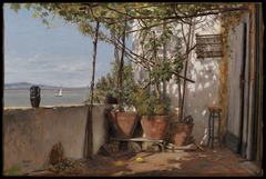 Loggia, Procida by Martinus Rørbye