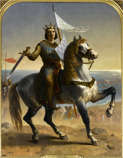 Louis IX, dit Saint Louis, Roi de France (1215-1270) by Émile Signol