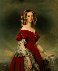 Louise, Queen of the Belgians (1812-50) by Franz Xaver Winterhalter