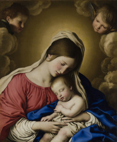 Madonna and Child by Giovanni Battista Salvi da Sassoferrato