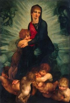 The Virgin and the Child with Angels by Rosso Fiorentino