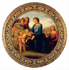 Madonna and Child with Saints and Angels by Piero di Cosimo