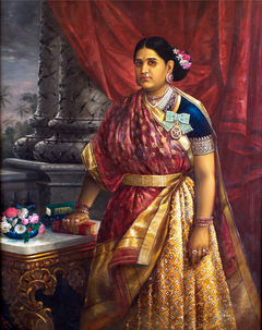 Maharani Lakshmi Bayi by Raja Ravi Varma