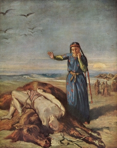 Mazeppa trouvé évanoui by Théodore Chassériau