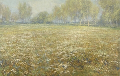 Meadow in Bloom by Egbert Rubertus Derk Schaap