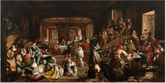 Merry Christmas in the Baron's Hall by Daniel Maclise