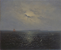 Moonlit night near the island of Rügen by Carl Gustav Carus