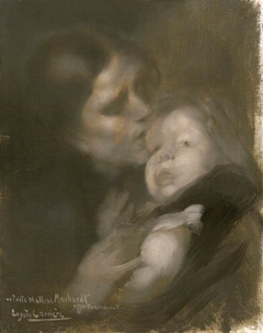 Mother and Child by Eugène Carrière