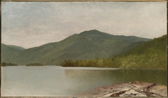 Mountain and Lake (Lake George) by John Frederick Kensett