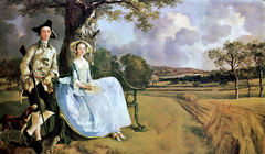 Mr and Mrs Andrews by Thomas Gainsborough