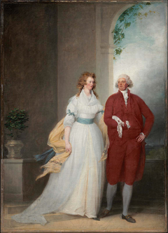 Mr. and Mrs. Thomas Russell by John Trumbull