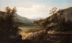 North Carolina Mountain Landscape by William Charles Anthony Frerichs