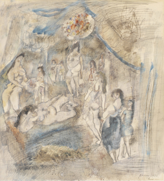 Offering to Venus (Offrande à Vénus) by Jules Pascin