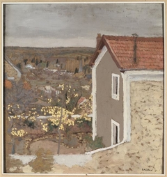 Paysage à l'Étang-la-Ville by Édouard Vuillard