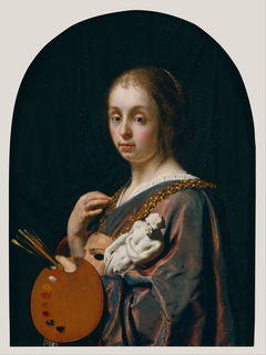 Pictura (An Allegory of Painting) by Frans van Mieris the Elder