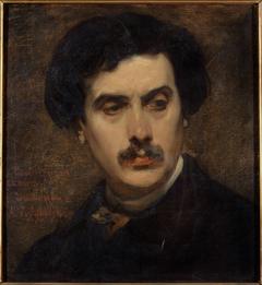 Portrait d'Alexandre Falguière by Carolus-Duran