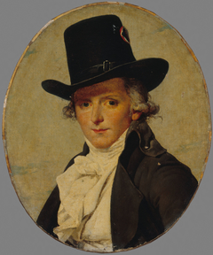 Portrait de Pierre Sériziat (1757-1847), beau-frère de David by Jacques-Louis David