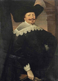 Portrait of a Gentleman by Huijgh Pietersz Voskuijl