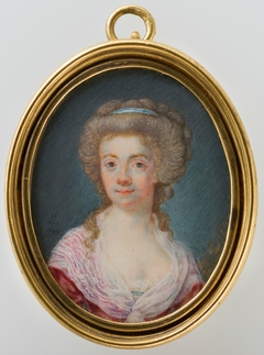 Portrait of a lady by Arvid Lundbäck