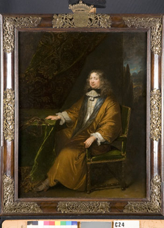 Portrait of a man, possibly Pierre Remies tot Montigny by Caspar Netscher