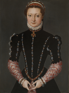 Portrait of a Noble Young Lady by Pieter Pourbus