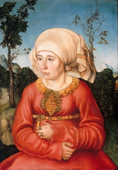 Portrait of a Scholar's Wife by Lucas Cranach the Elder