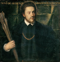 Portrait of Ambassador Gabriel de Luetz d'Aramont by Titian