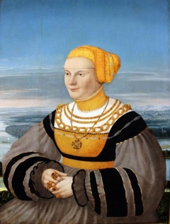 Portrait of Anna von Holzhausen, née Ratzeburg by Conrad Faber von Kreuznach