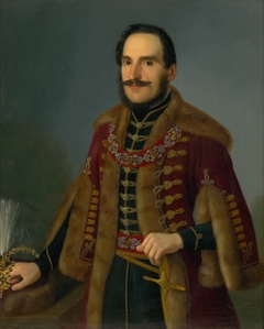 Portrait of Antal Roch by Jozef Božetech Klemens