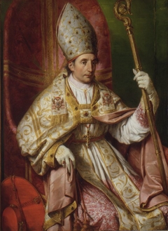 Portrait of cardinal Cesare Nembrini Pironi Gonzaga by Francesco Podesti