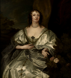 Portrait of Charlotte de la Trémoïlle, Lady Strange, later Countess of Derby (1599-1664) by Anthony van Dyck