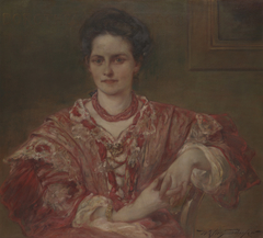 Portrait of Dorothea A. Dreier (1870-1923) by Walter Shirlaw