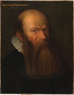 Portrait of Franciscus Raphelengius by Albert Thys