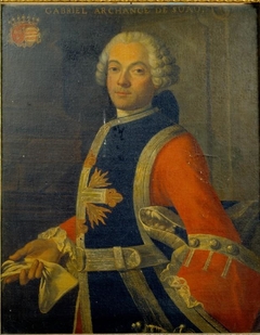 portrait of Gabriel Archange de Suau by Anonymous