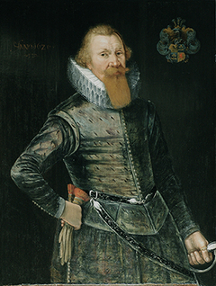 Portrait of Georg (Jurrien) van Burmania (?-1634) by anonymous painter