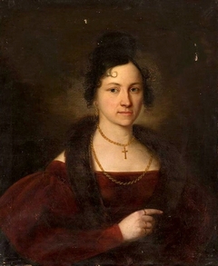 Portrait of Konstancja Narbutt by Anonymous