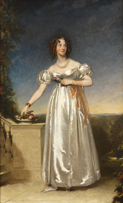 Portrait of Lady Sarah Ingestre by Thomas Lawrence