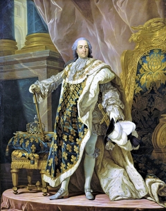 Portrait of Louis XV of France (1710-1774) by Louis-Michel van Loo